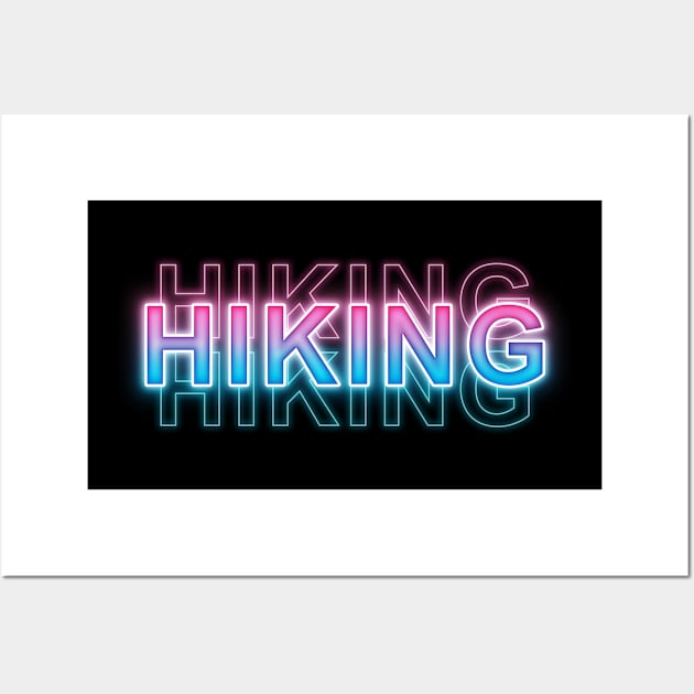 Hiking Wall Art by Sanzida Design